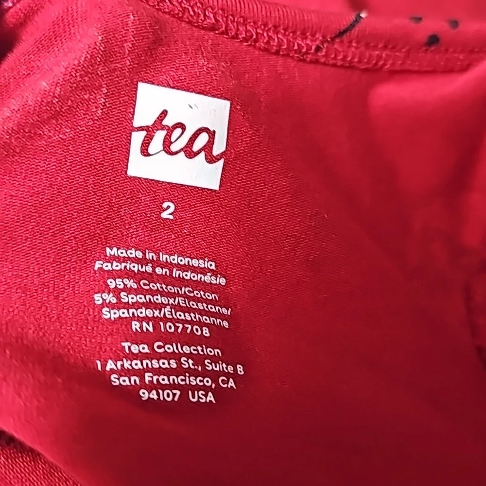 Tea collection girls dress size 2t
